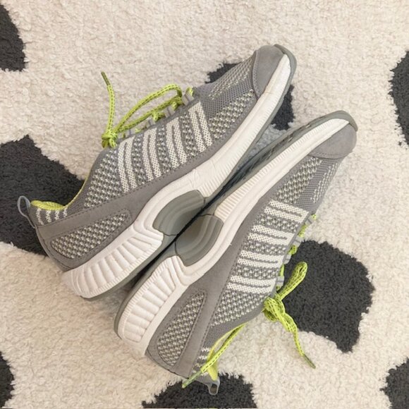 Orthofeet $145 Women's Size 7.5 BioFit Coral Stretch Orthotic Knit Gray Sneaker - Picture 7 of 15